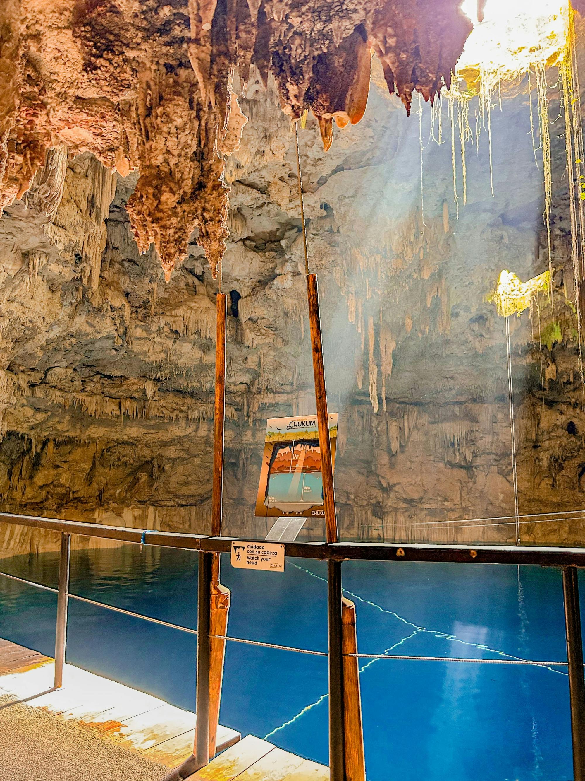Guided tour of Valladolid with Chukum cenote swim