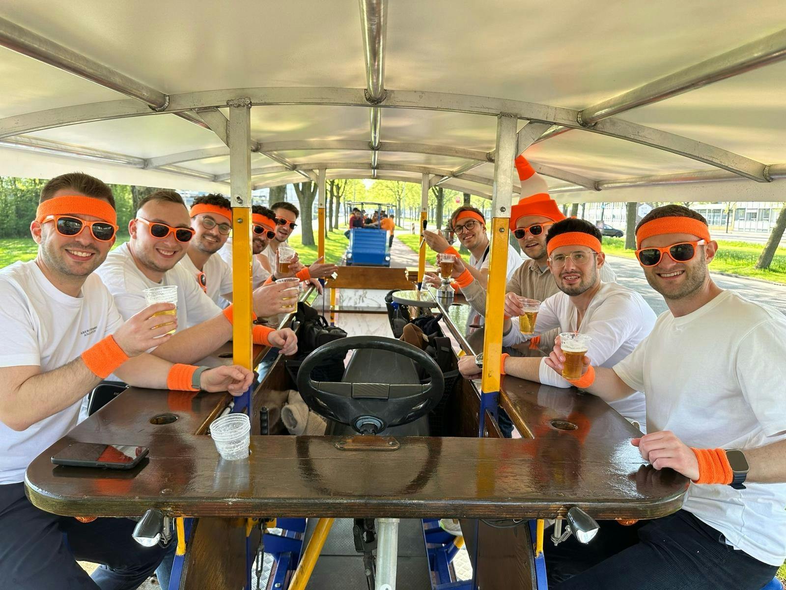 Private beer bike tour in Amsterdam