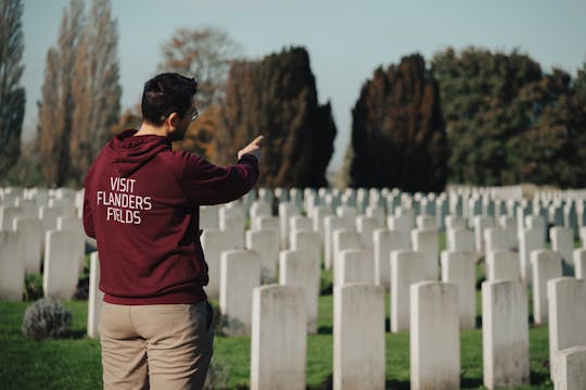 Excursión privada de un día a los Campos de Flandes y a los campos de batalla de la Primera Guerra Mundial