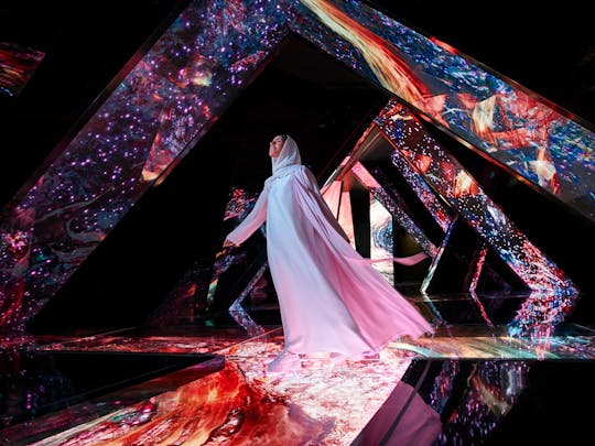 Entrance tickets for the AYA Universe experience in Dubai
