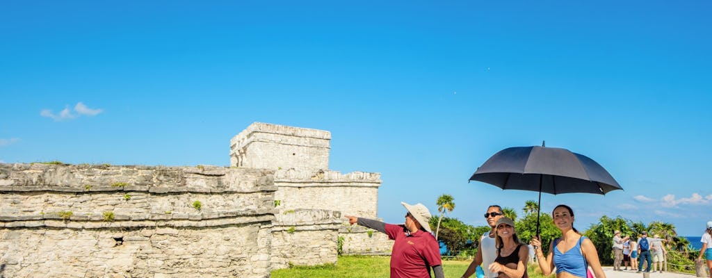Day trip to the archaeological zone of Tulum and Cenote