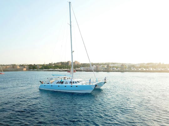 Sunset cruise to Kallithea Springs and Aquarium Cape