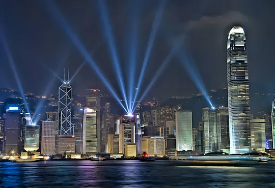 Hong Kong night tour with Peak Tram and Symphony of Lights