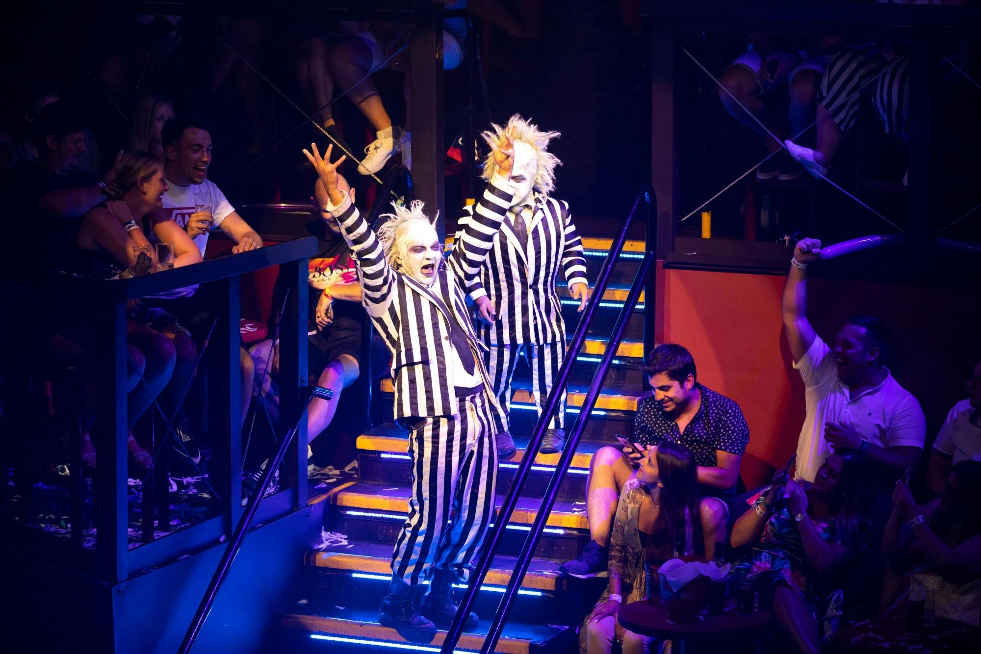 Family-friendly Coco Bongo Sunset Show in Cancun