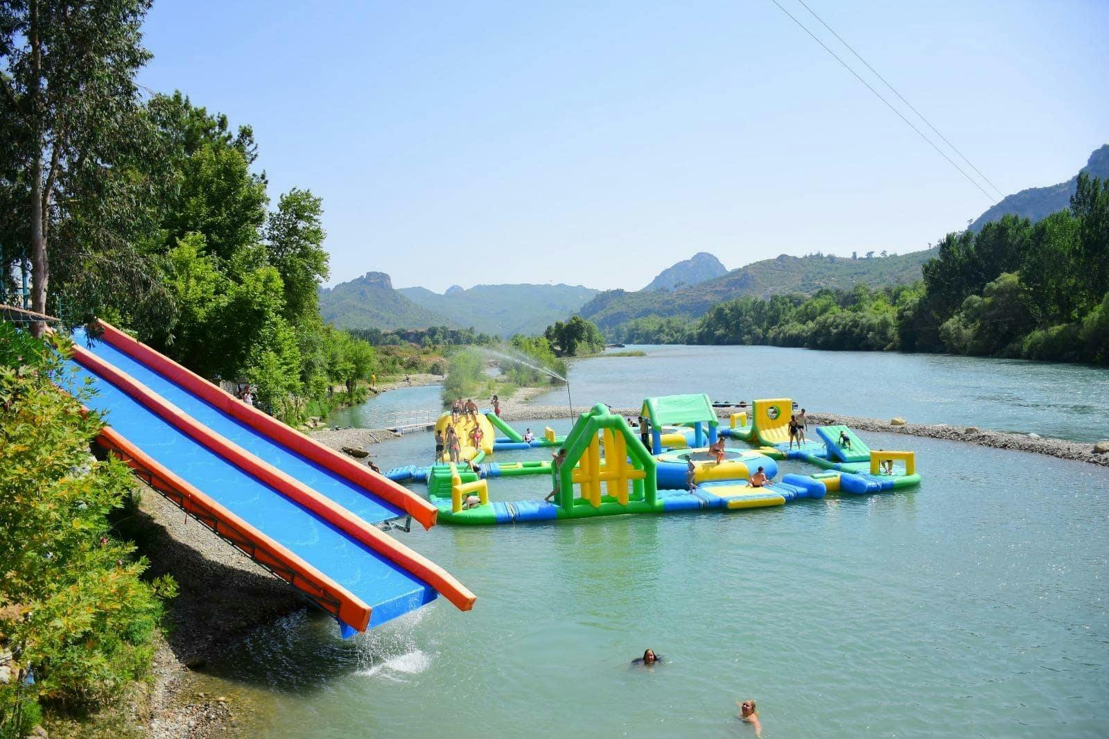 Aqua Fun Park with buggy safari, rafting and paddle-boarding