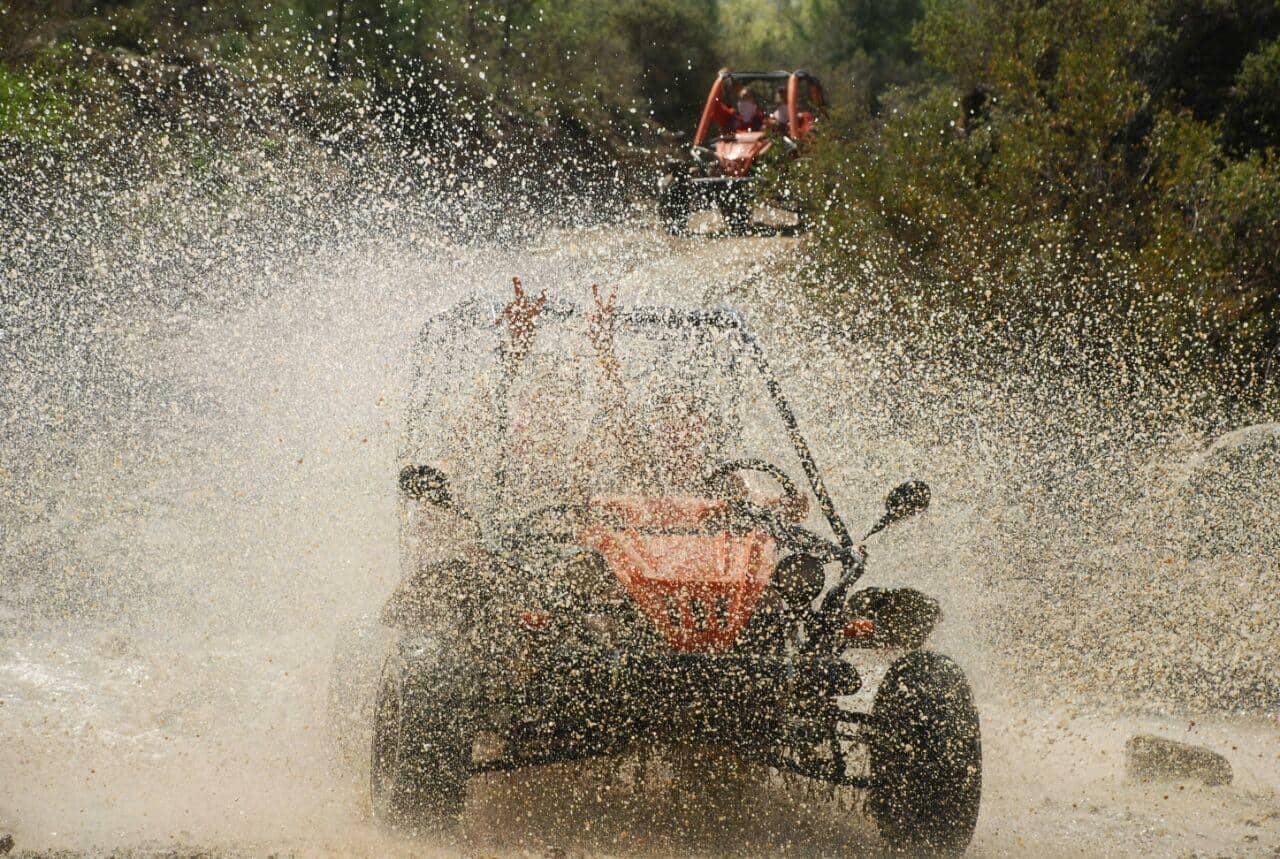 Aqua Fun Park with buggy safari, rafting and paddle-boarding