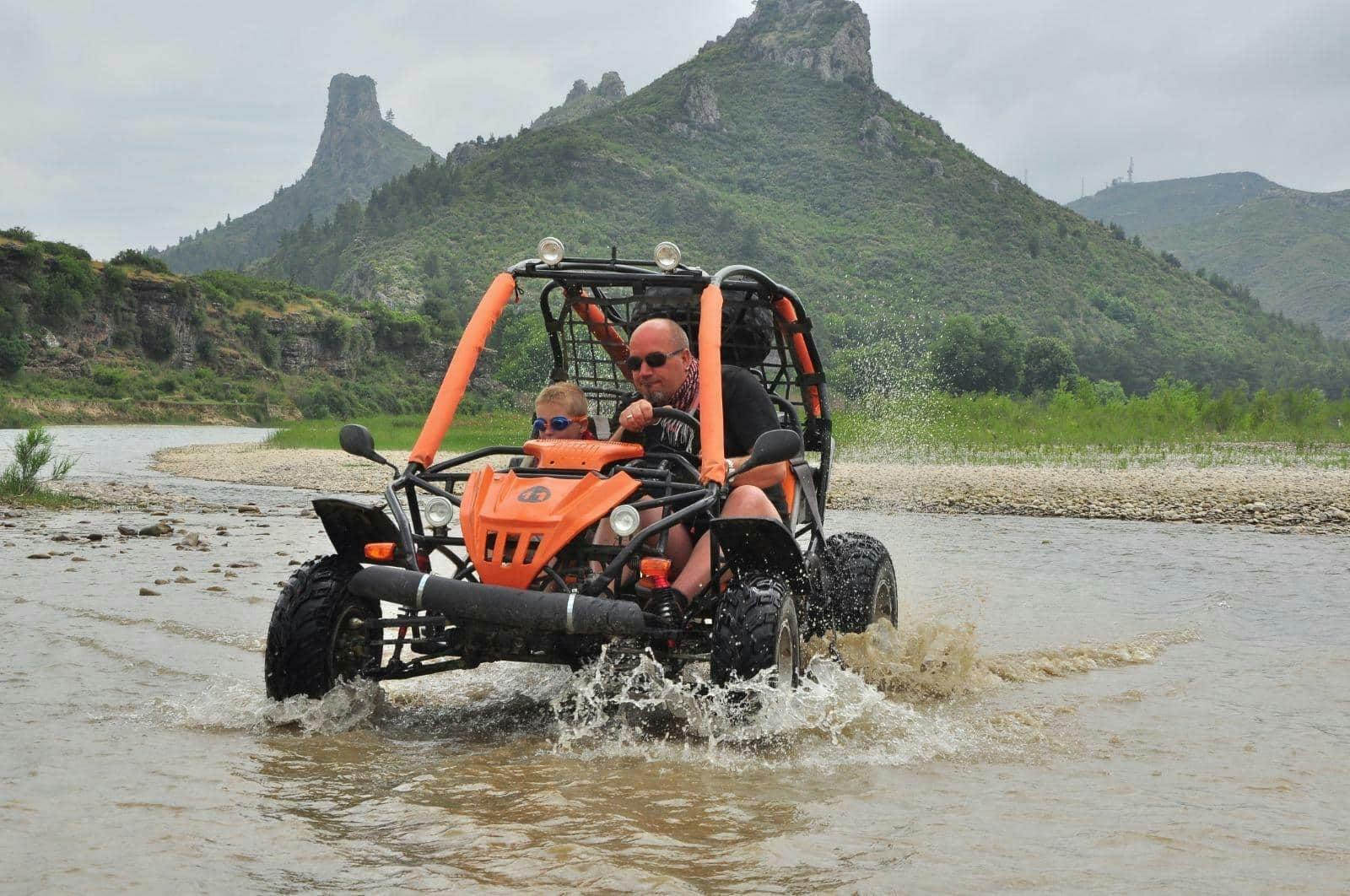 Aqua Fun Park with buggy safari, rafting and paddle-boarding