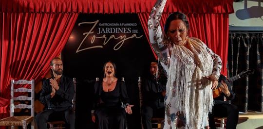 Ingressos para show de flamenco nos Jardines de Zoraya
