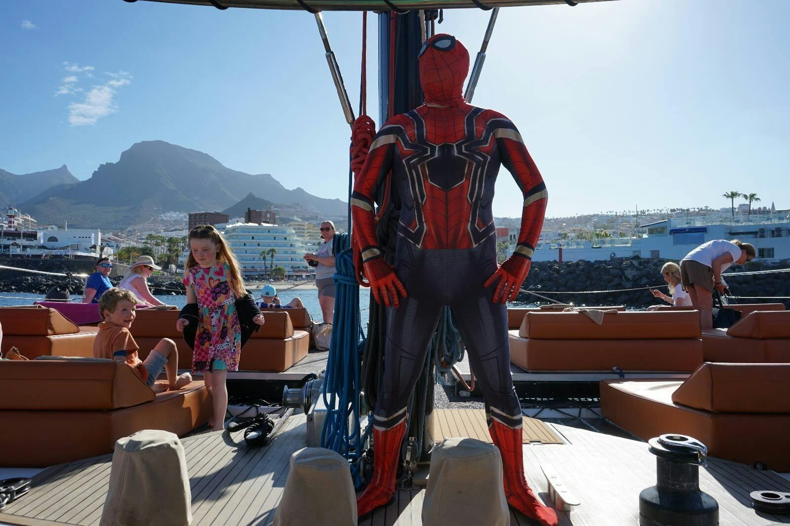 Princess and superhero themed family cruise in Tenerife