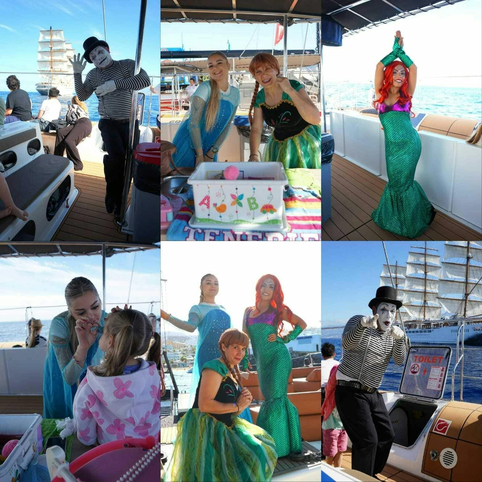 Princess and superhero themed family cruise in Tenerife