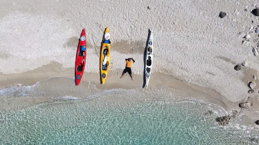 Half-day sea kayaking tour in Zante