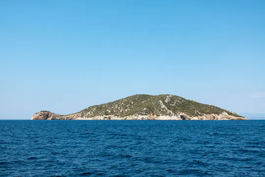 Bateau en Chalcidique avec Neos Marmaras, baignade et repas
