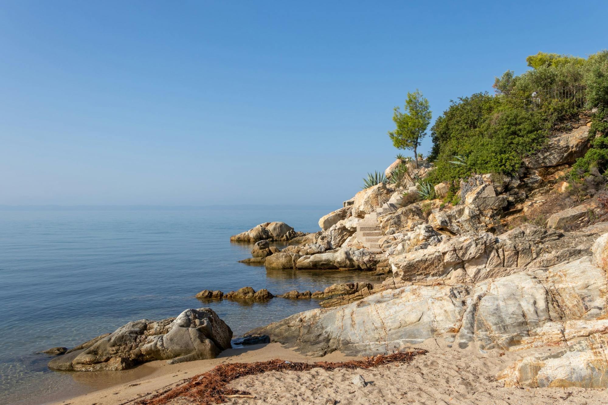 Halkidiki boat trip with Neos Marmaras visit, swimming and lunch