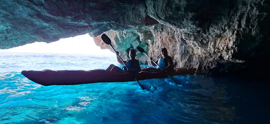 Half-day sea kayaking tour in Zante