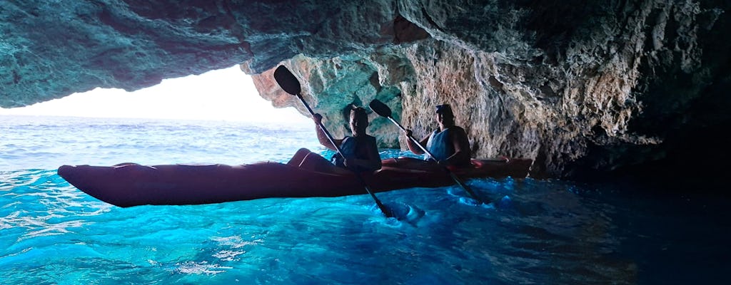 Half-day sea kayaking tour in Zante