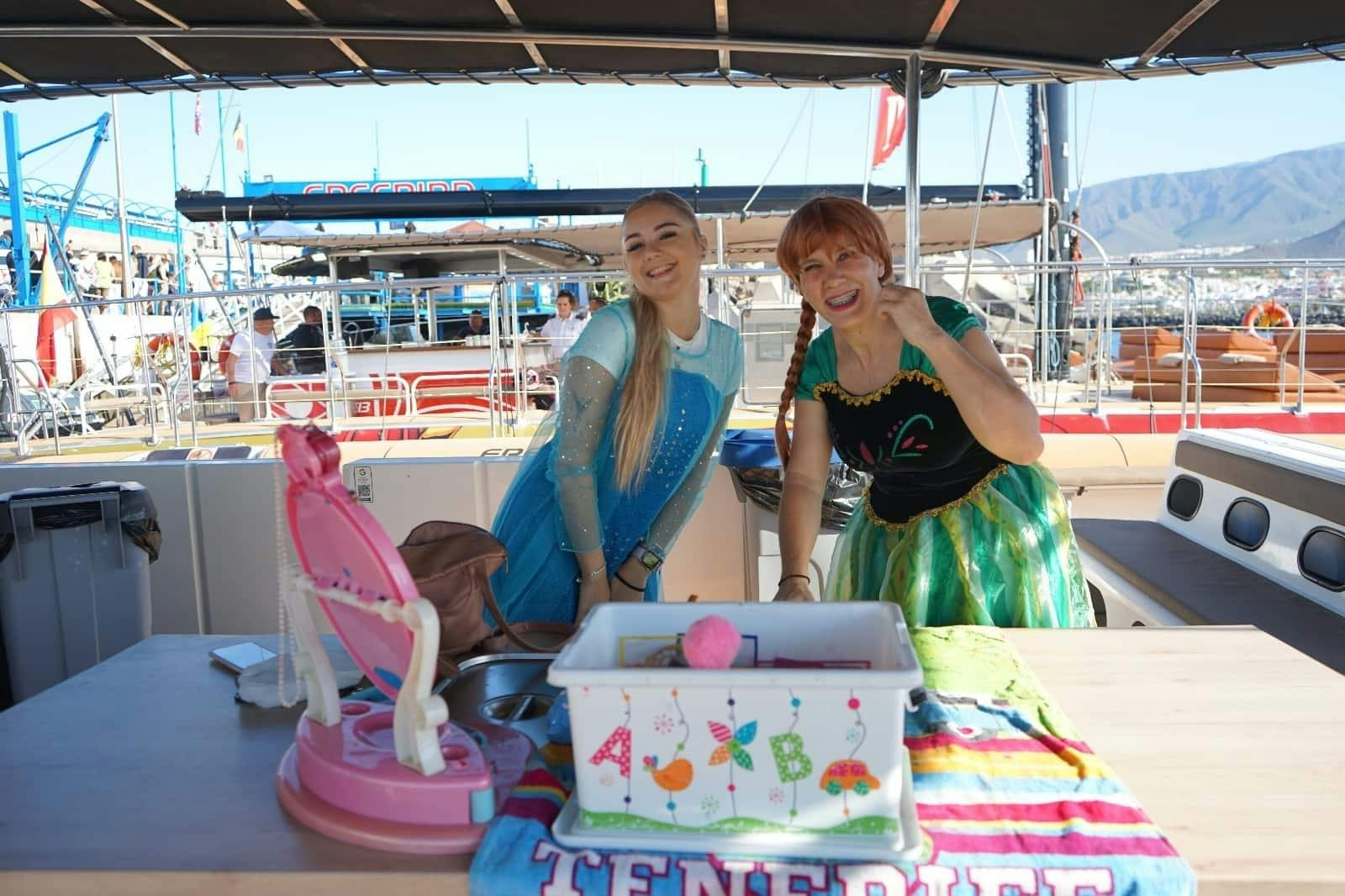 Princess and superhero themed family cruise in Tenerife