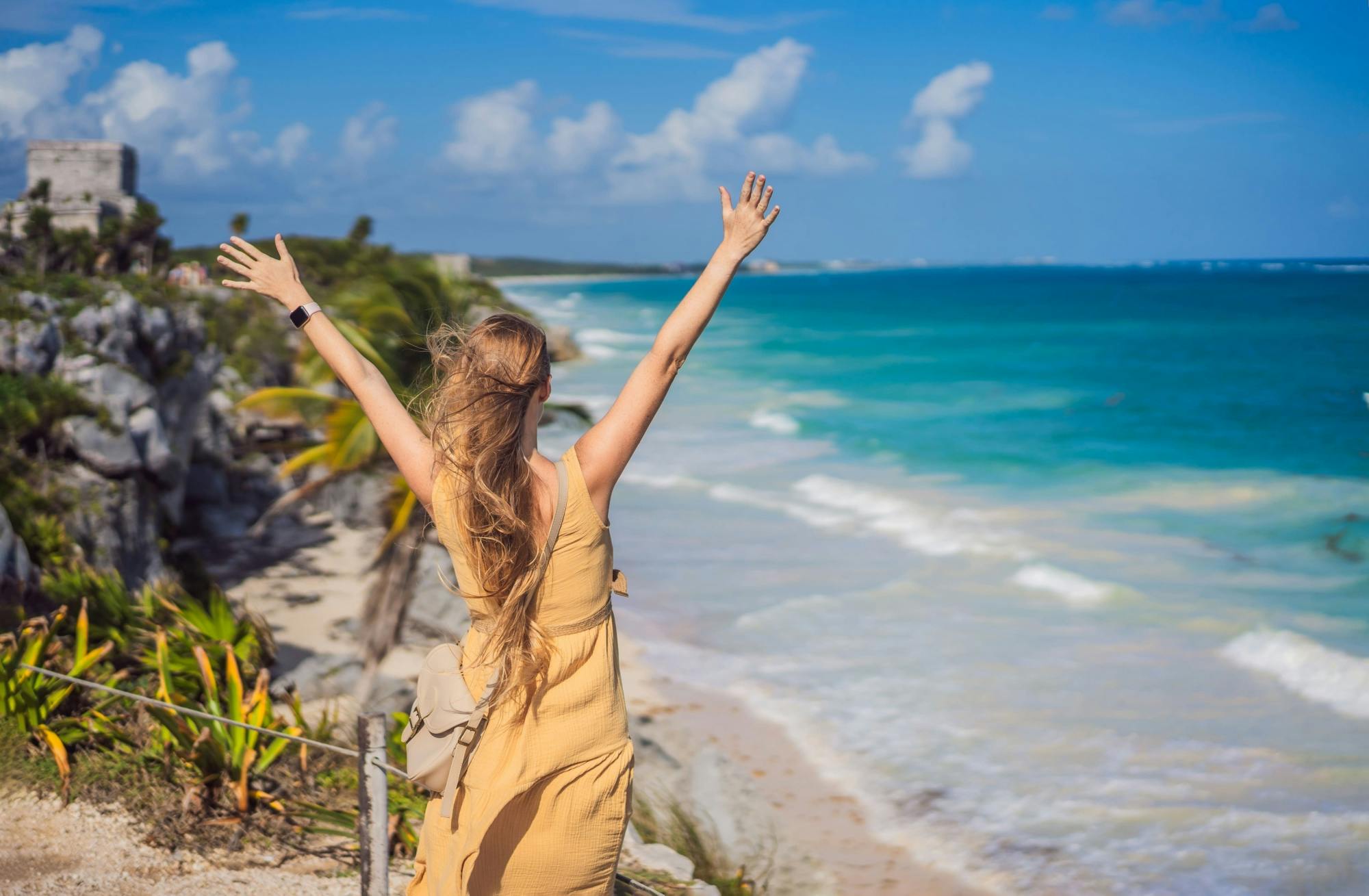 Tulum and Akumal full-day tour with Mayan ruins and snorkelling