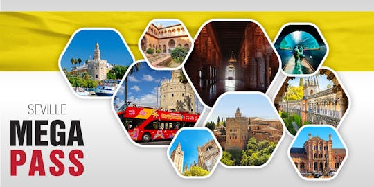 Seville 3 top picks MegaPass with Alcazar, Cathedral and River Cruise