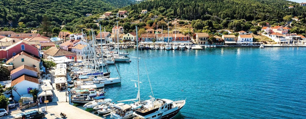 Premier Kefalonia Tour mit Melissani See, Bootsfahrt und Mittagessen in einer Taverne