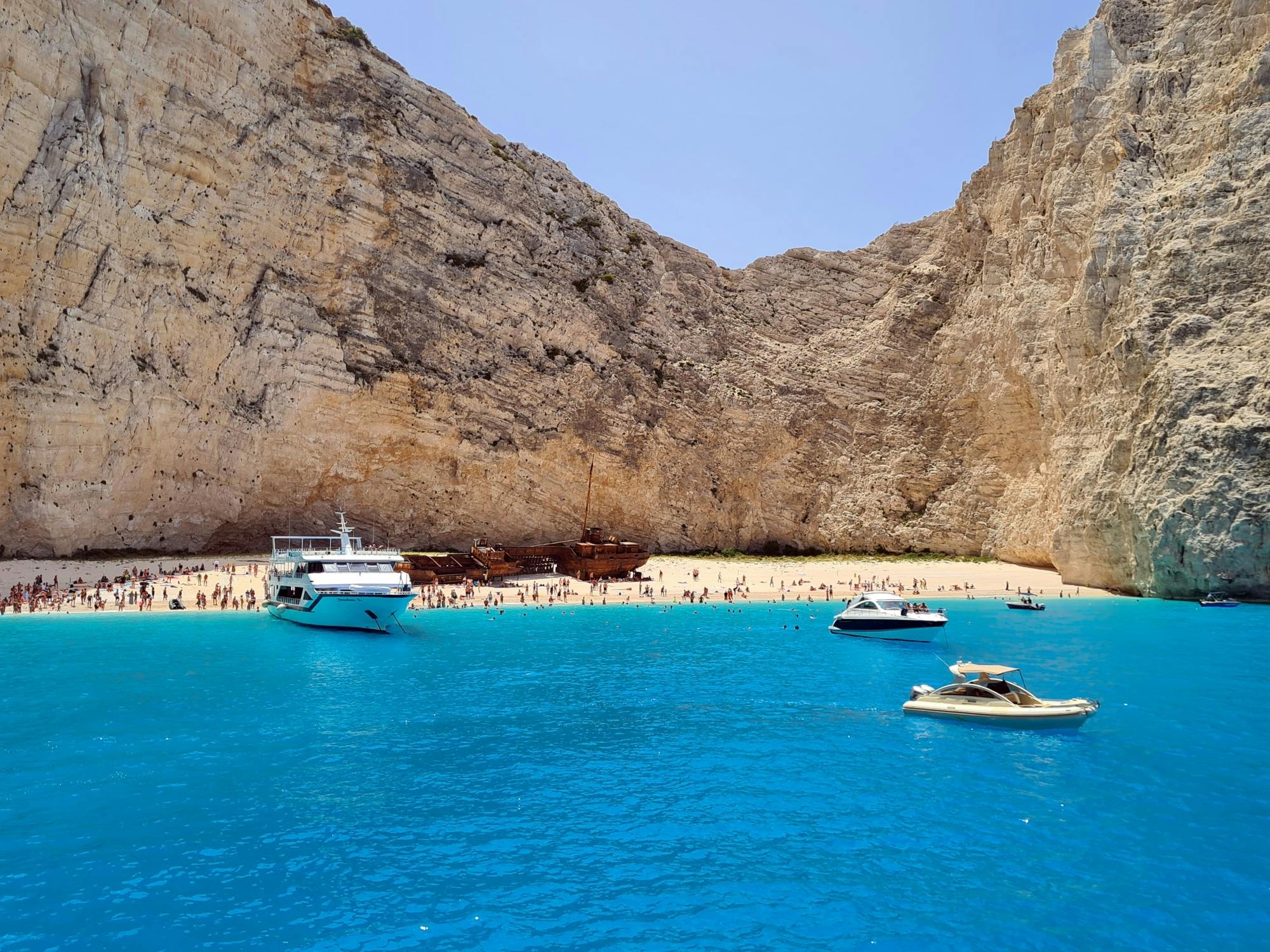 Full day boat tour to Zante with Smuggler’s Cove