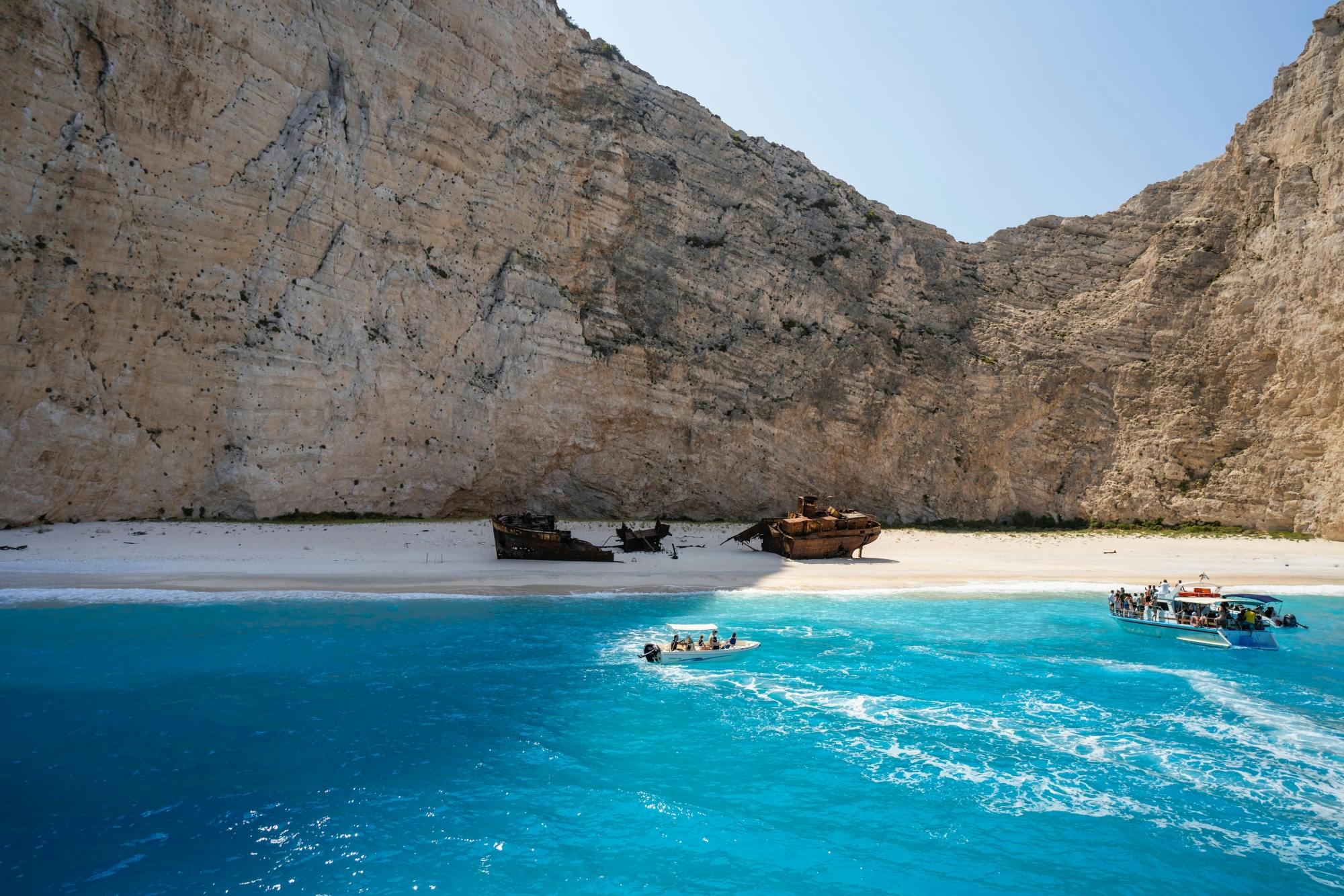 Full day boat tour to Zante with Smuggler’s Cove