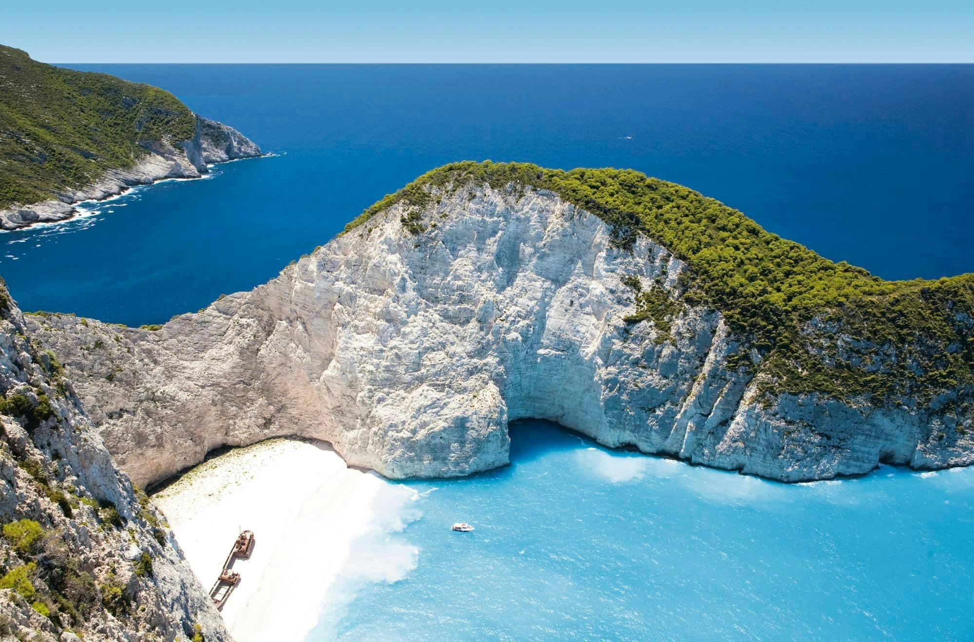 Full day boat tour to Zante with Smuggler’s Cove