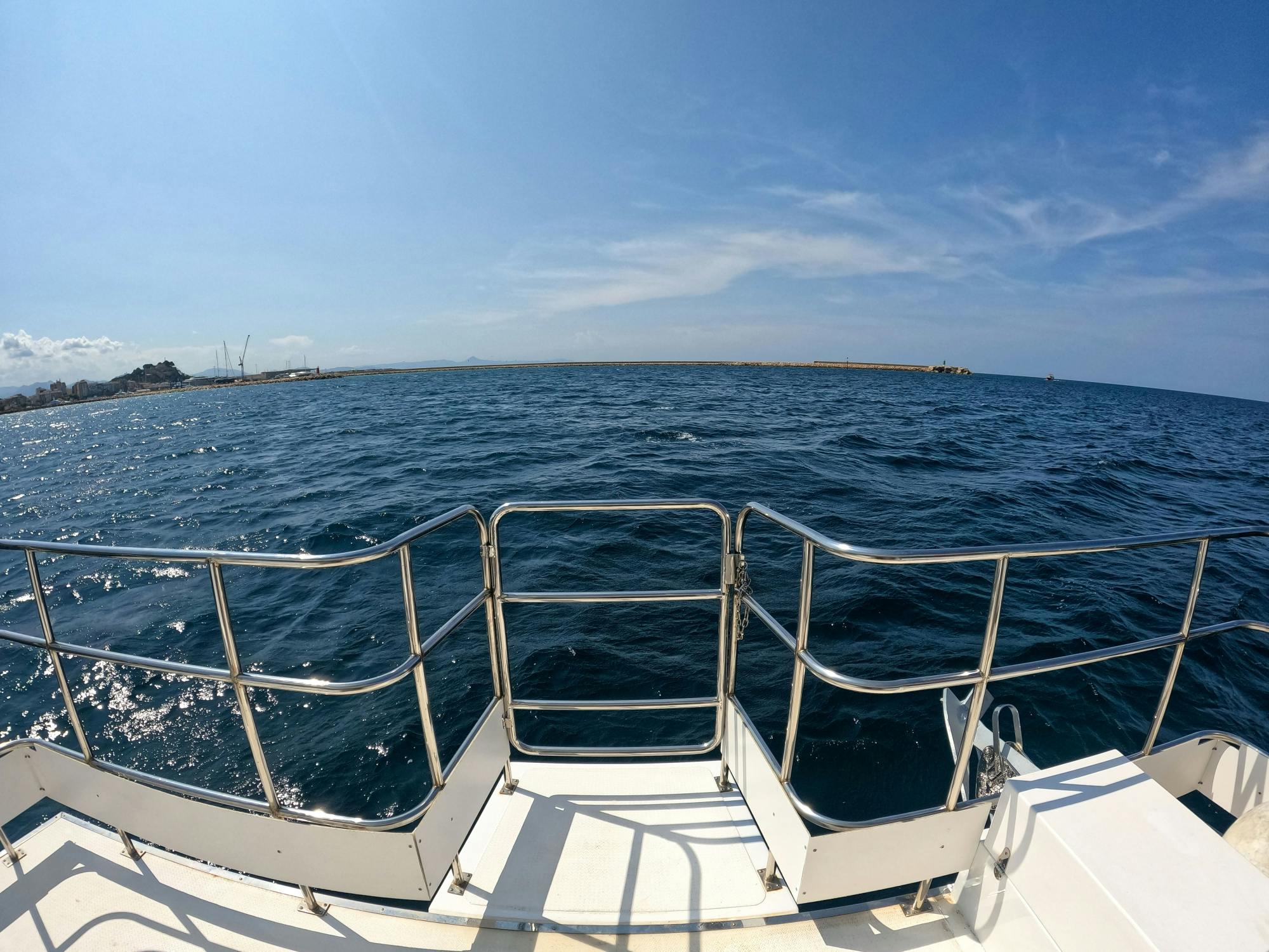 Costa Blanca adults-only catamaran party with swimming stops