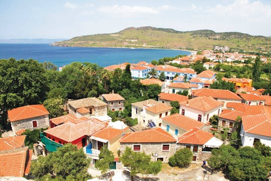 Southern Lesbos tour with Plomari visit and Ouzo tasting
