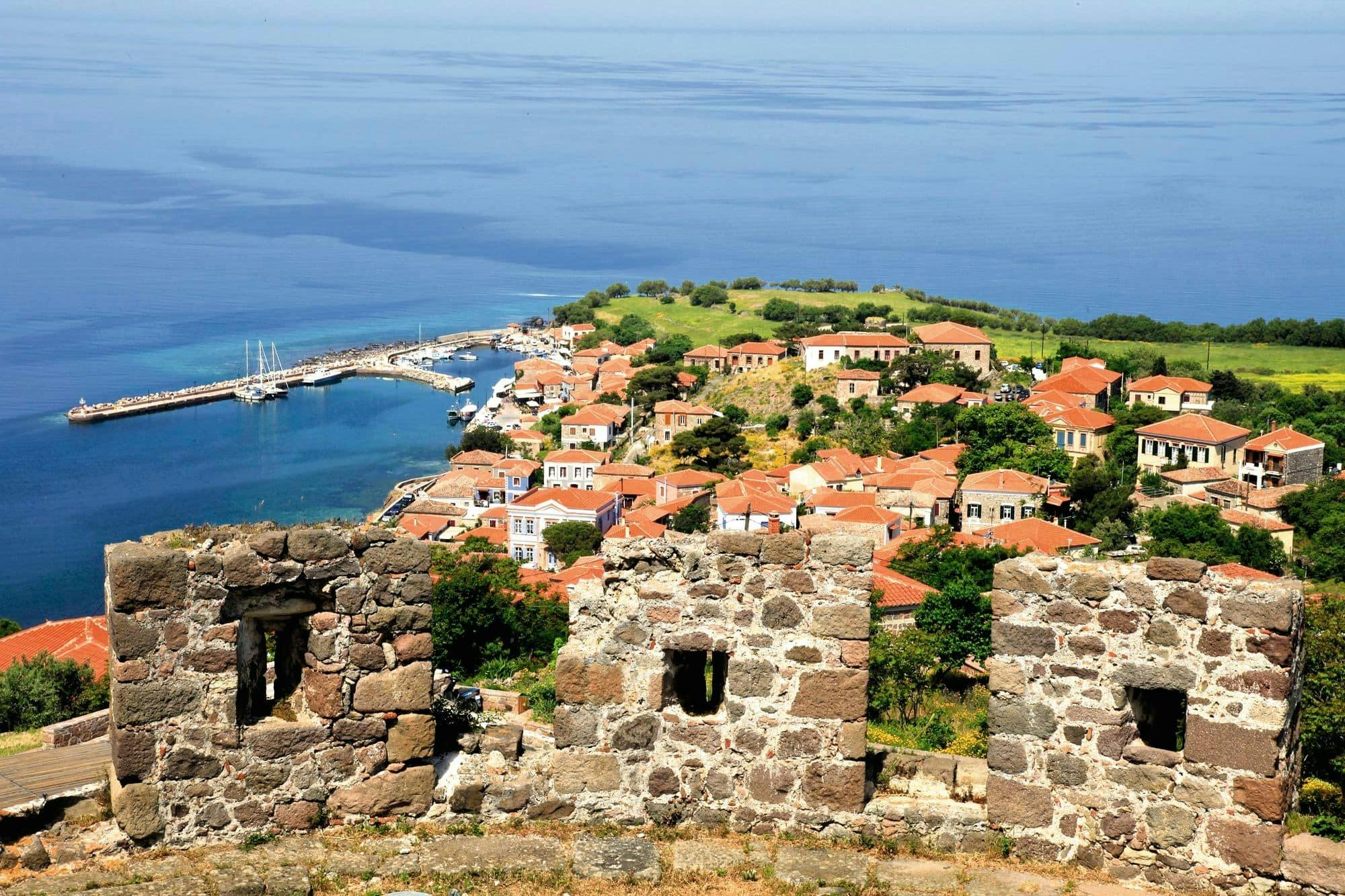Southern Lesbos tour with Plomari visit and Ouzo tasting