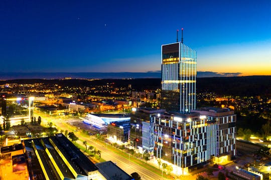 Tickets für die Olivia Star mit Blick in luftiger Höhe, Abendessen und Cocktails