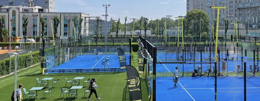 Spector Padel House training package in Milan