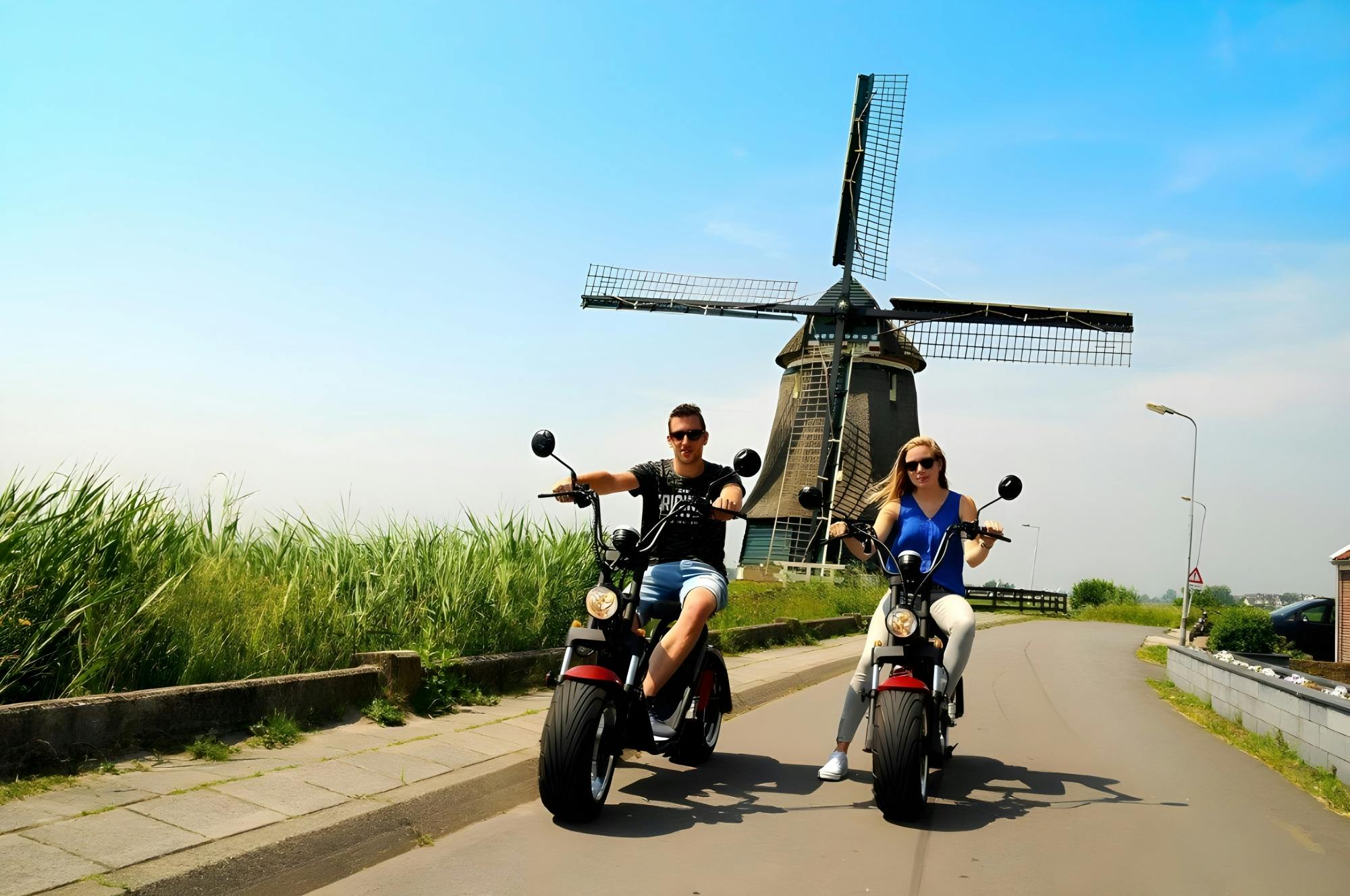 E-chopper sustainable self-guided tour in Amsterdam