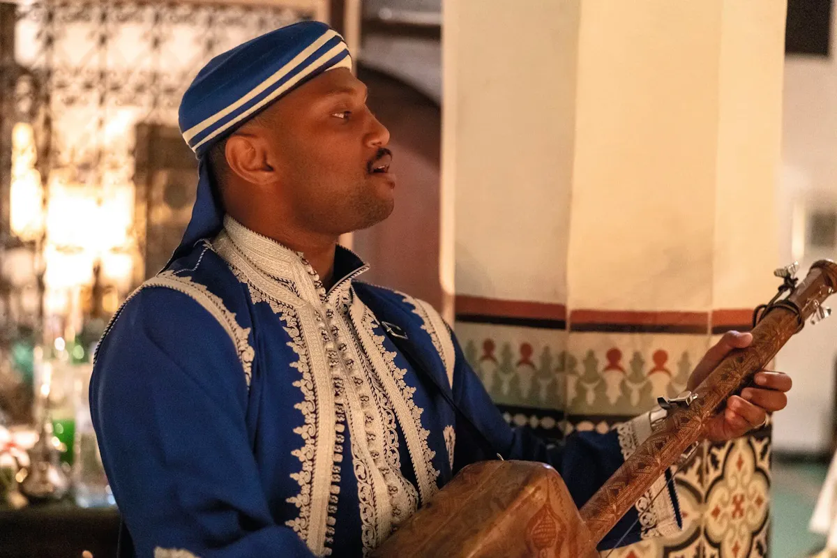 Riad Dinner in Marrakech Medina with Transport