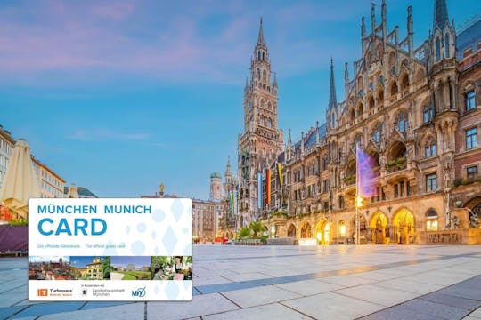 Munich City Card with public transport and discounts