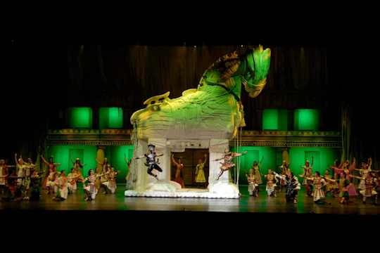 Troy dance show in the Aspendos Ancient Theatre