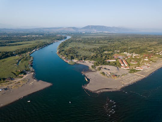 Excursion en bateau sur l'Ada Bojana avec transport privé au départ d'Ulcinj
