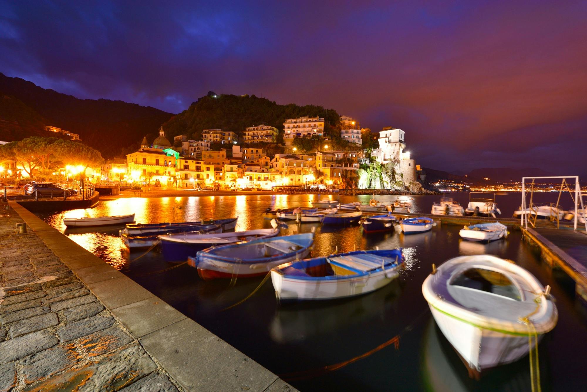 Guided evening tour of Amalfi and Cetara’s signature sights with transfers