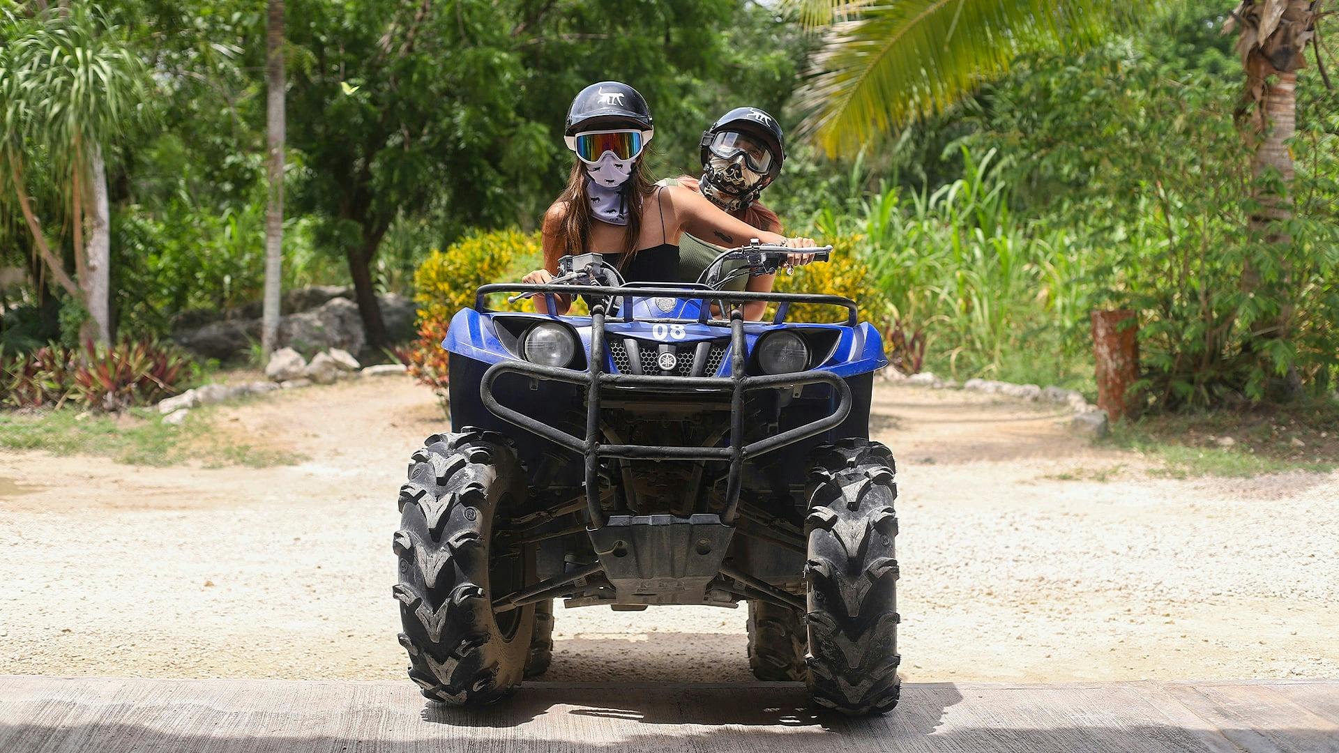 Akumal Monkey Sanctuary with ATV tour and snorkelling