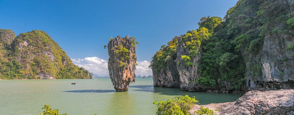 James Bond Island and Ko Naka Yai with Ko Hong canoeing by speed catamaran from Khao Lak