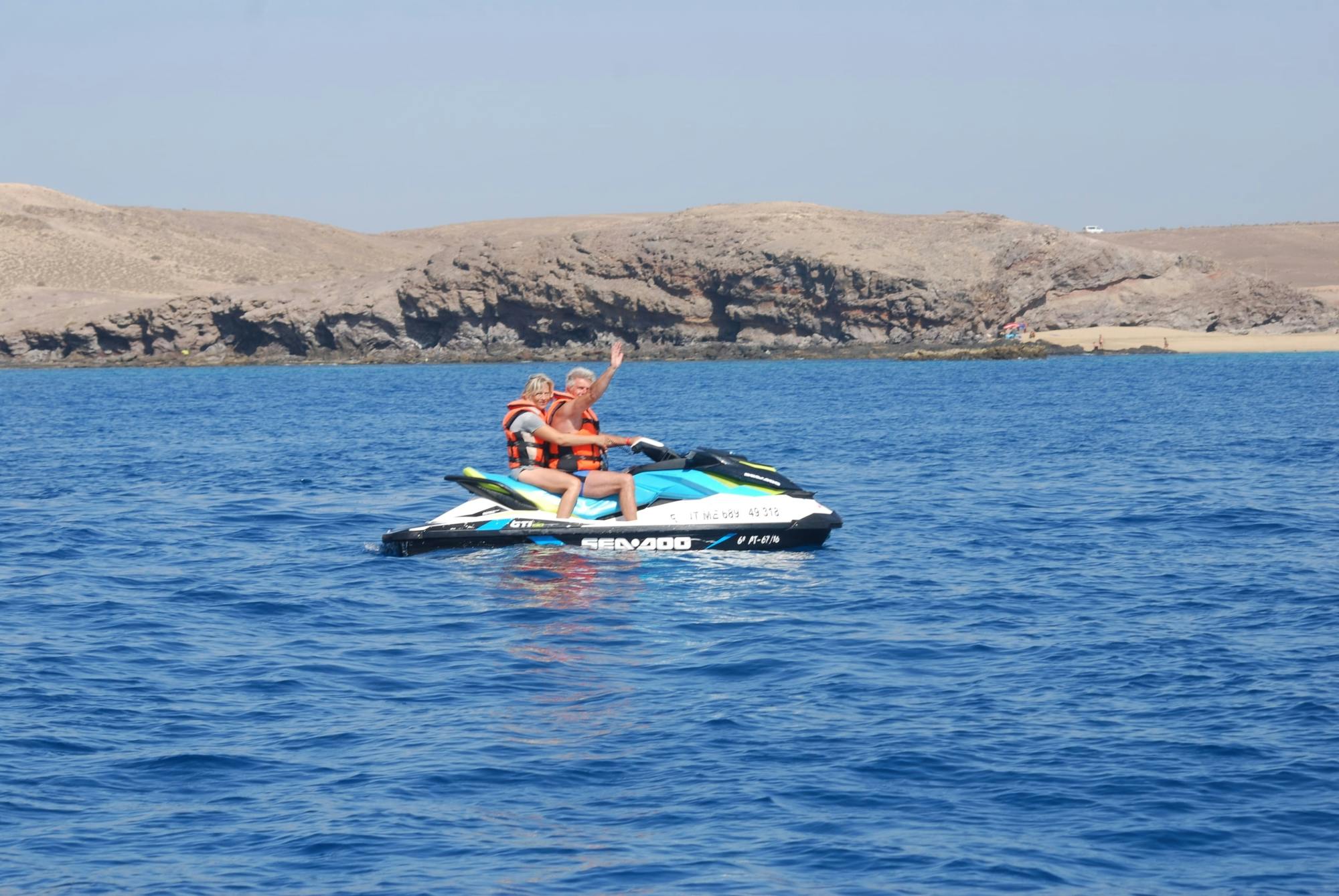 Papagayo-stranden på tur jetski – kun billet