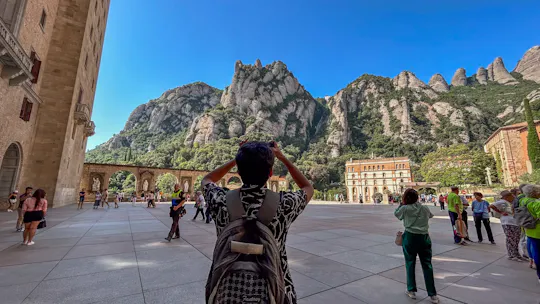 Visite guidée de l'abbaye de Montserrat au départ de Barcelone