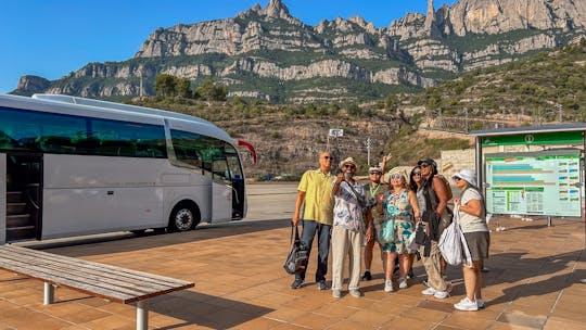 Transfer to Montserrat Mountain at sunrise