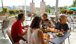 Vinegar cellar and winery tour with tastings and brunch from Bologna