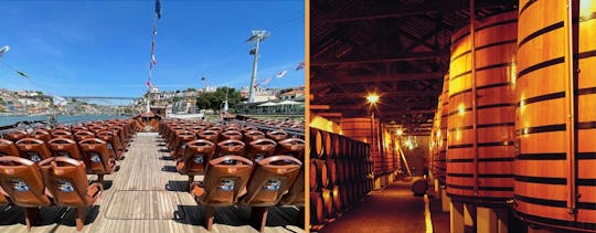 River cruise with wine cellar visit in Porto