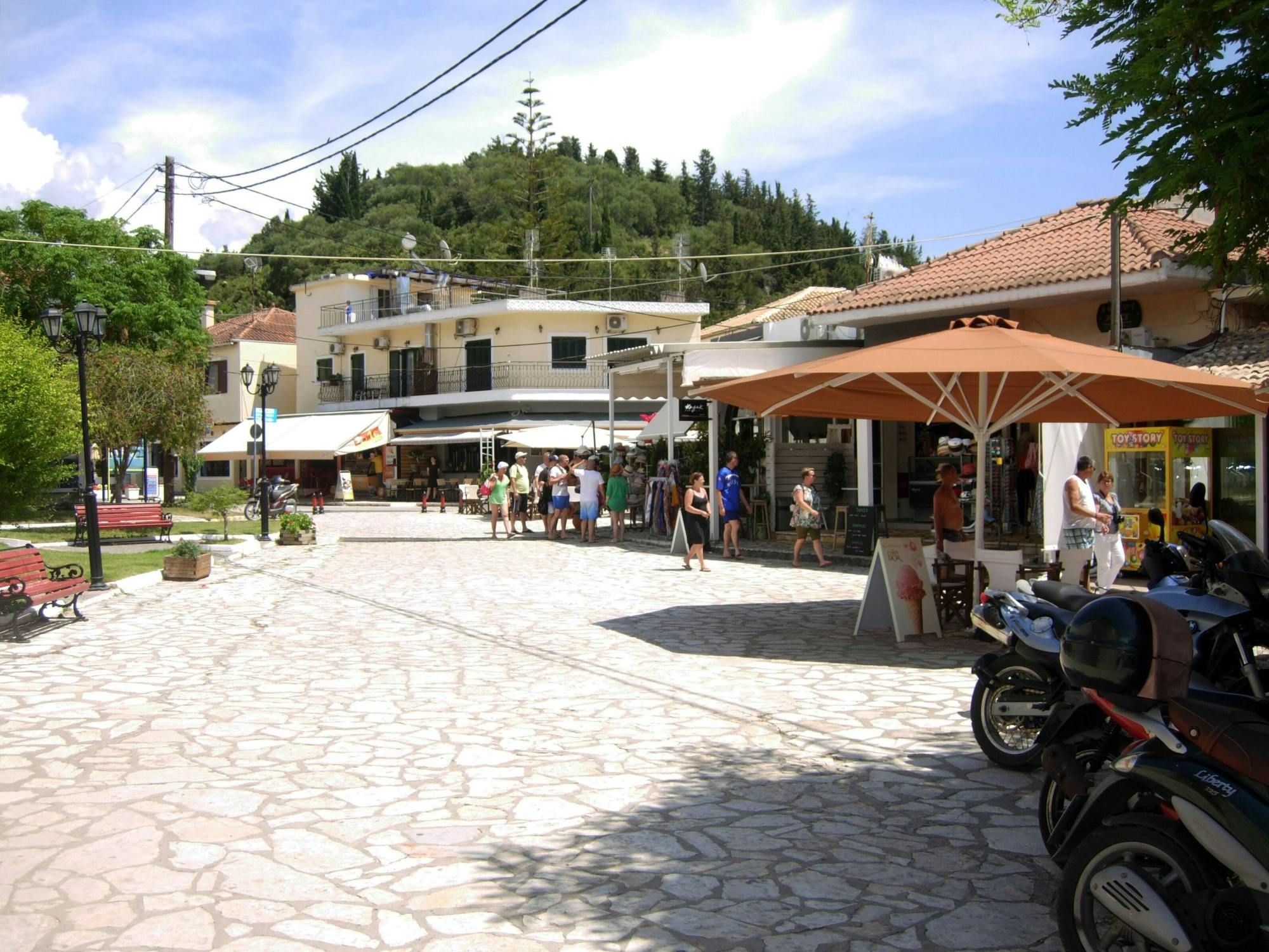 Boat trip from Corfu to Sivota with barbecue and Blue Lagoon
