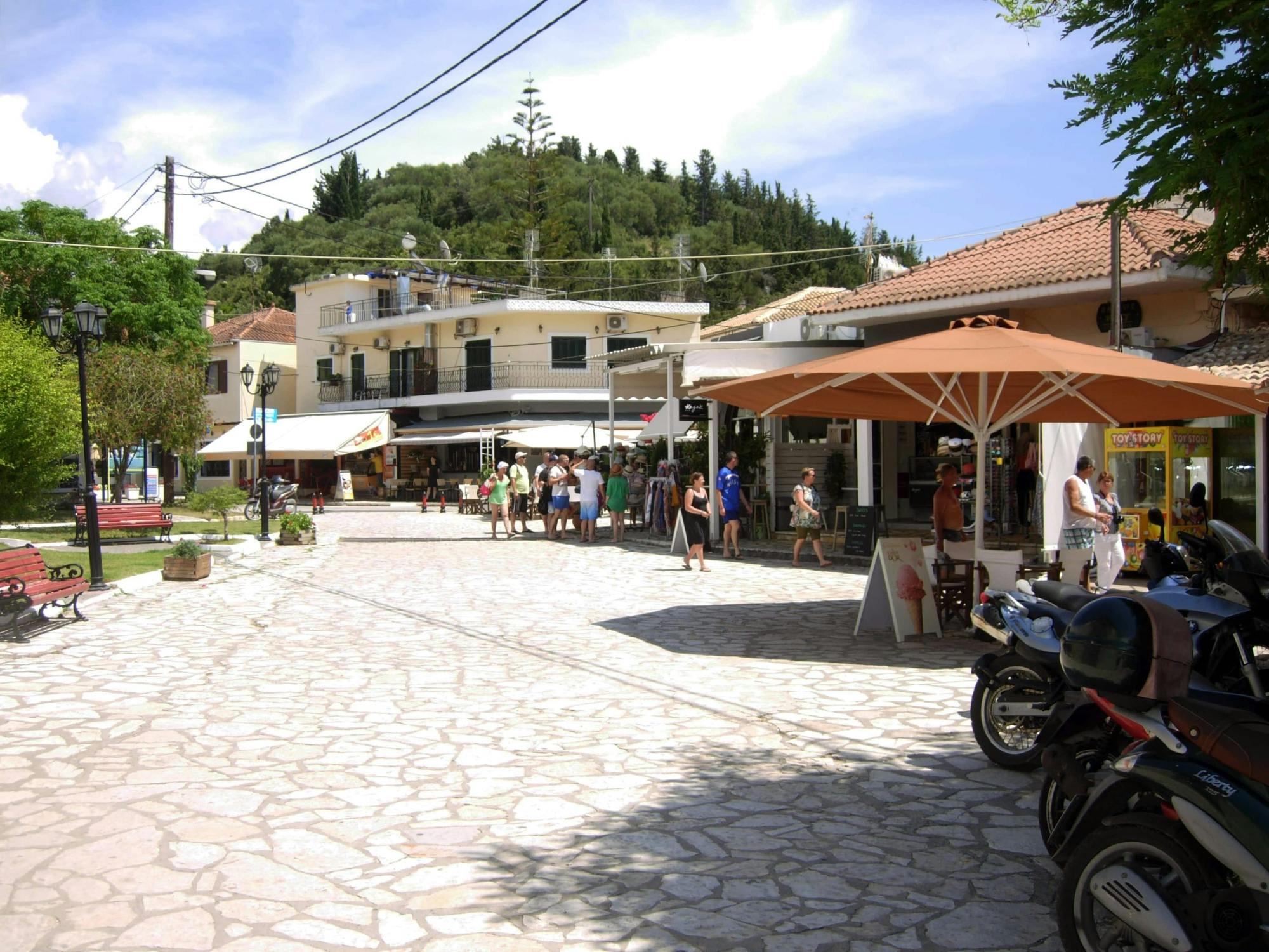 Boat trip from Corfu to Sivota with barbecue and Blue Lagoon