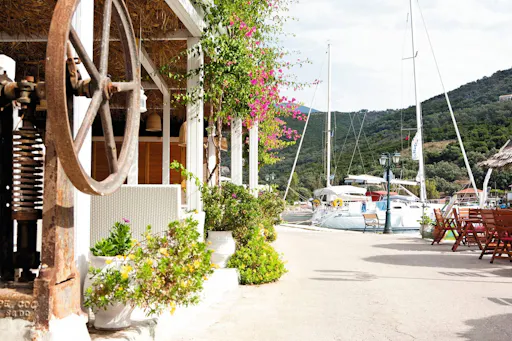 Boat trip from Corfu to Sivota with barbecue and Blue Lagoon