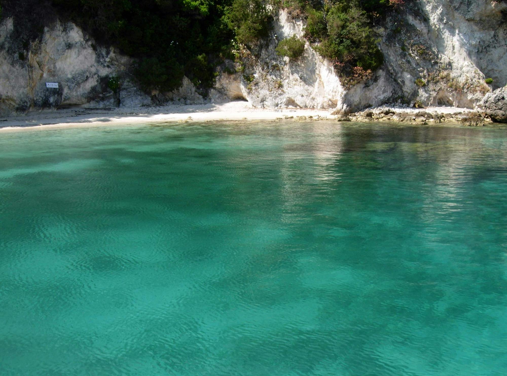 Boat trip from Corfu to Sivota with barbecue and Blue Lagoon