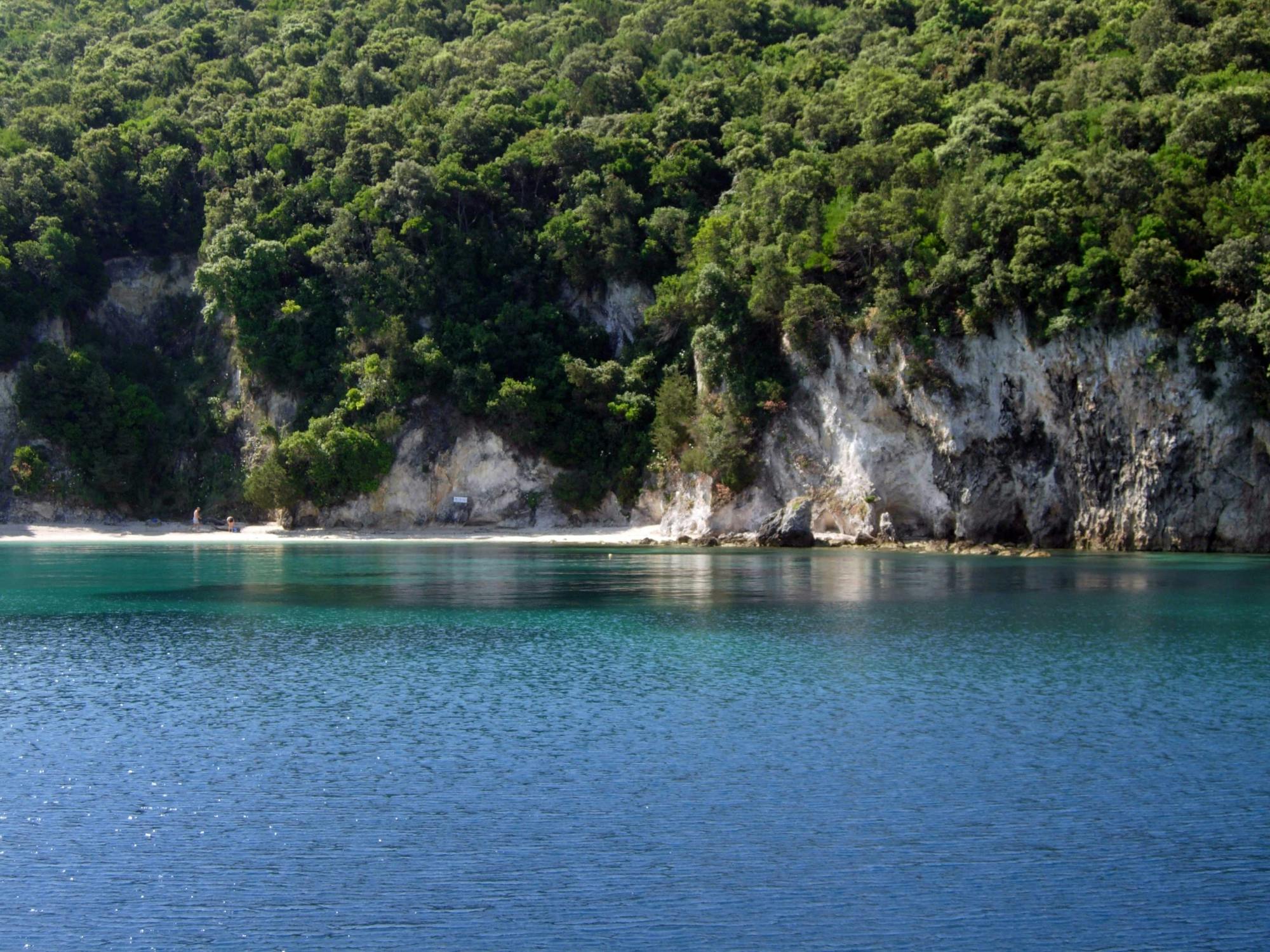Boat trip from Corfu to Sivota with barbecue and Blue Lagoon