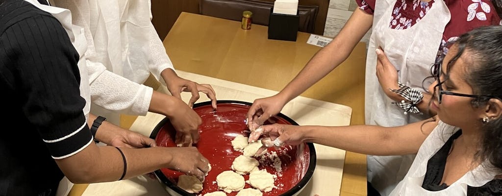 Authentic udon making workshop in Nara